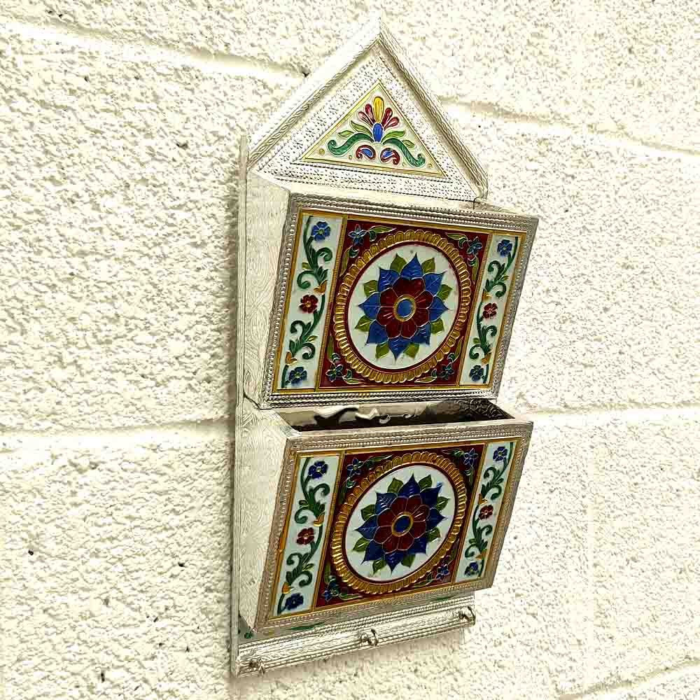 Guarda Cartas Llavero entrada Casa / Oficina - Decoración india - Modelo Barid