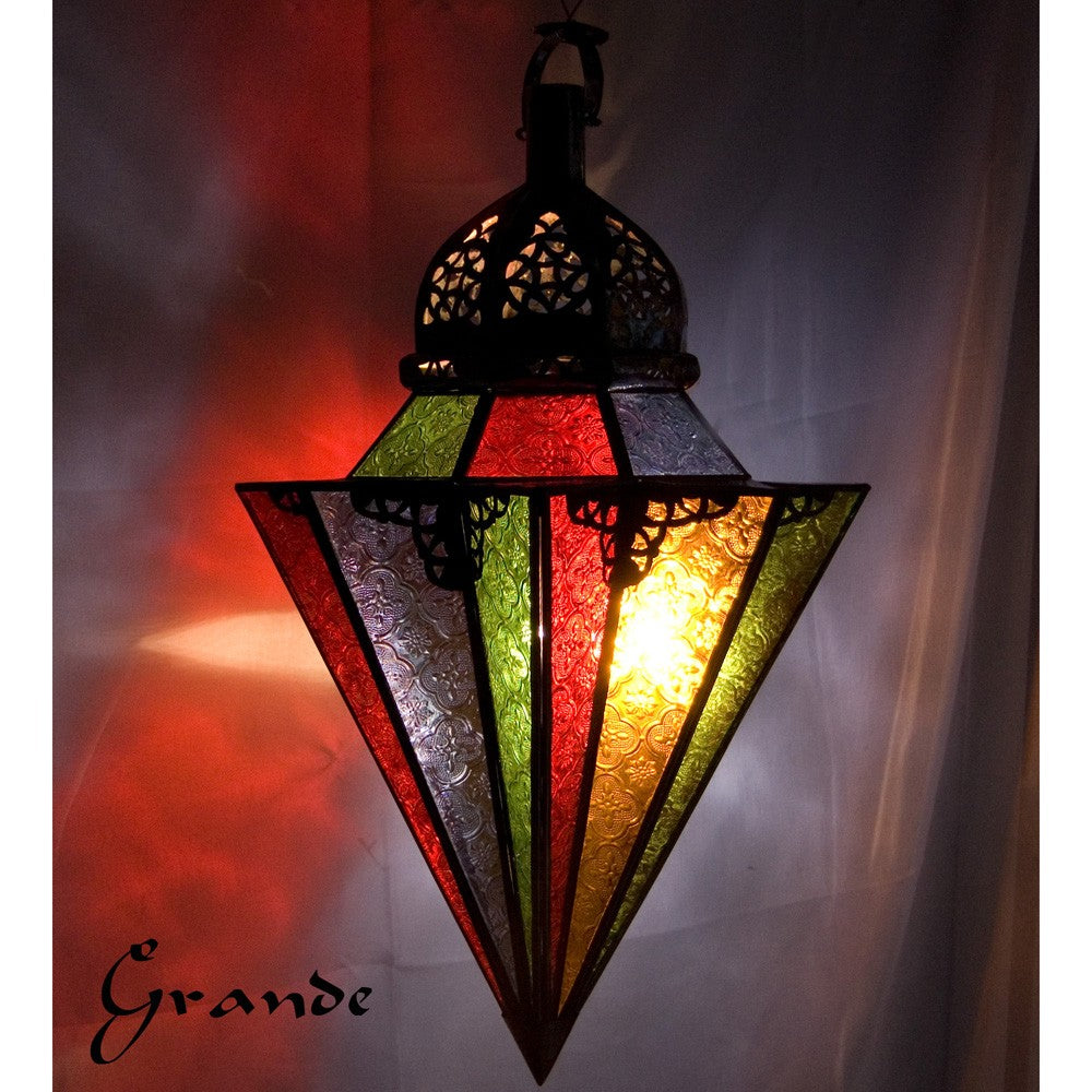 Lámpara Cristal Colores - Paraguas - 2 Tamaños - NOVEDAD