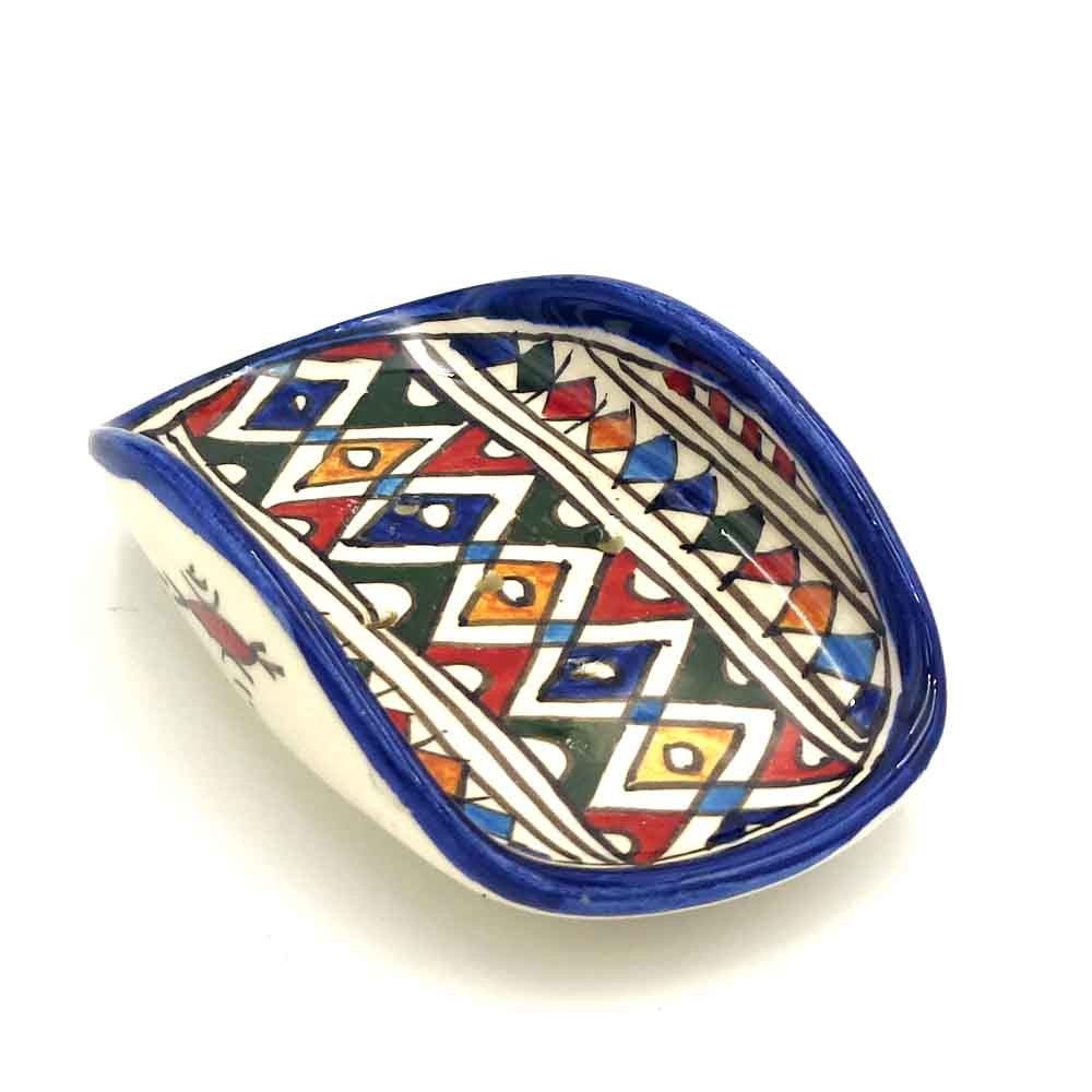 Jabonera Platito Cerámica - Artesanía Marroquí - Modelo Sabunatun