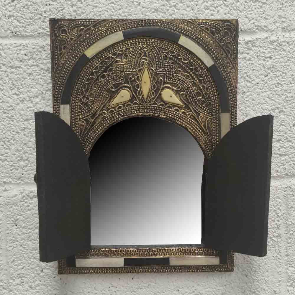 Espejo decorativo Alpaca y Hueso - Decoración Marroquí - Modelo