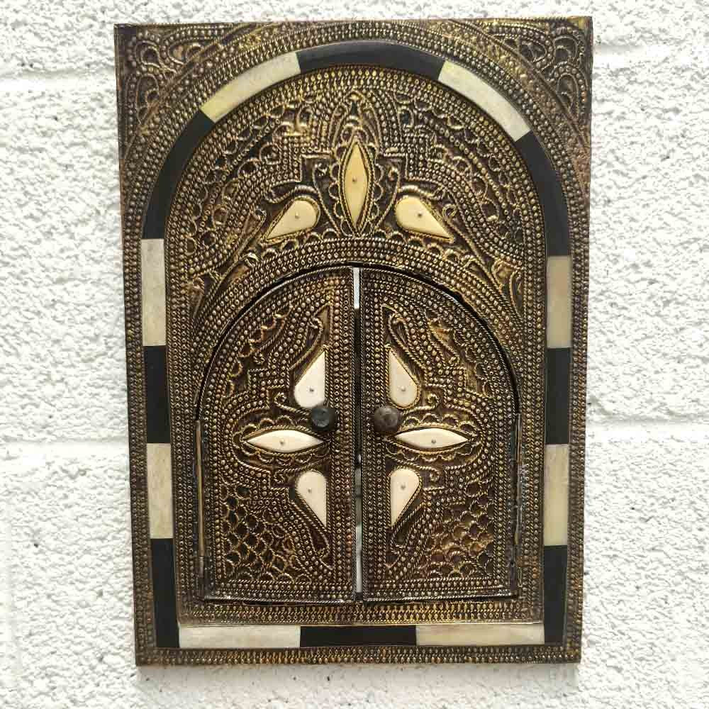 Espejo decorativo Alpaca y Hueso - Decoración Marroquí - Modelo