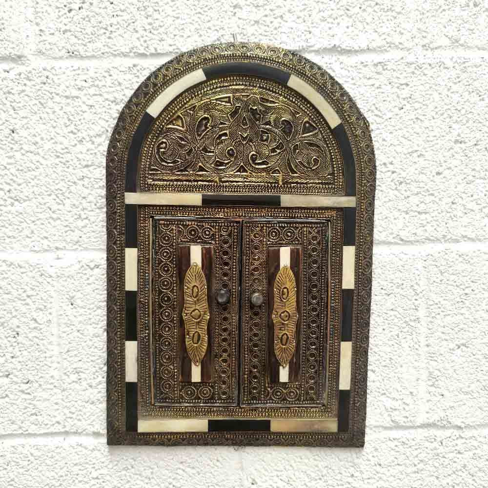 Espejo decorativo Alpaca y Hueso - Decoración Marroquí - Modelo Attar