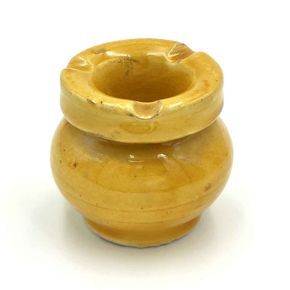 Cenicero de Agua Cerámica Esmaltada Lisa - Artesanía Marroquí - Modelo Aniq