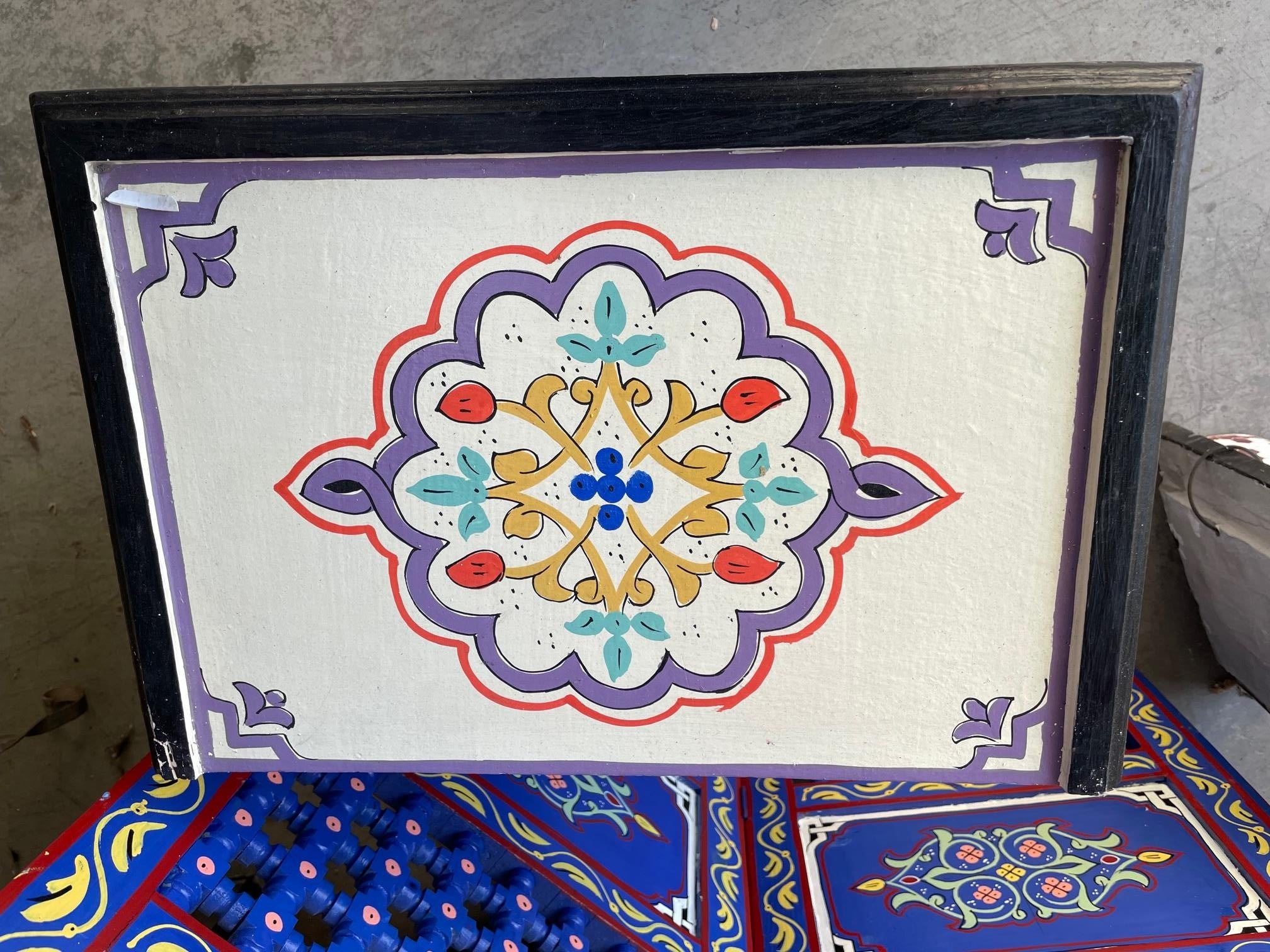 Mesita de Noche Andalusí BEIGE ***OUTLET - PRODUCTO CON TARA