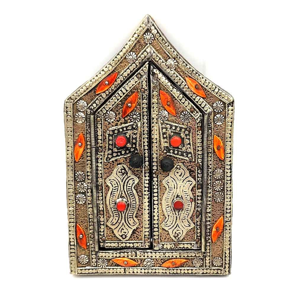 Espejo decorativo Alpaca y Hueso - Decoración Marroquí - Modelo Babilon