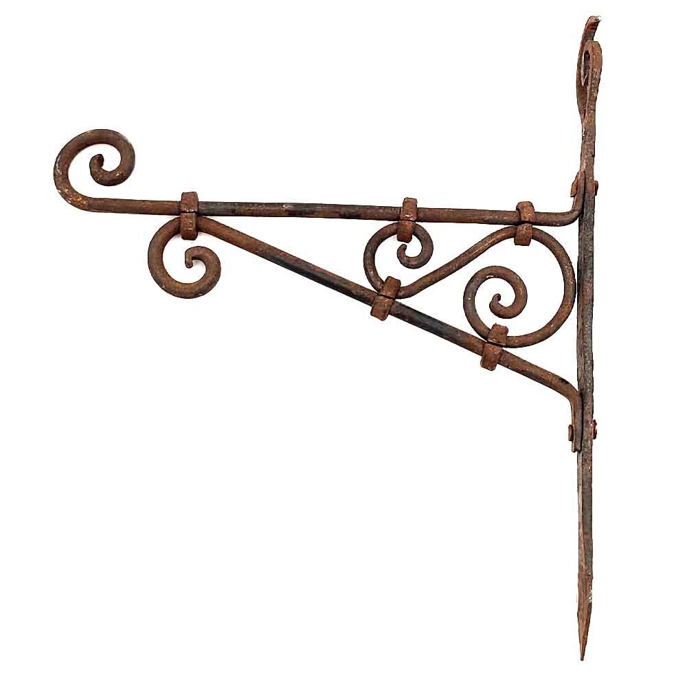 Gancho Soporte de Hierro Forjado sin Soldadura - Artesanía Marroquí - Modelo Masnue