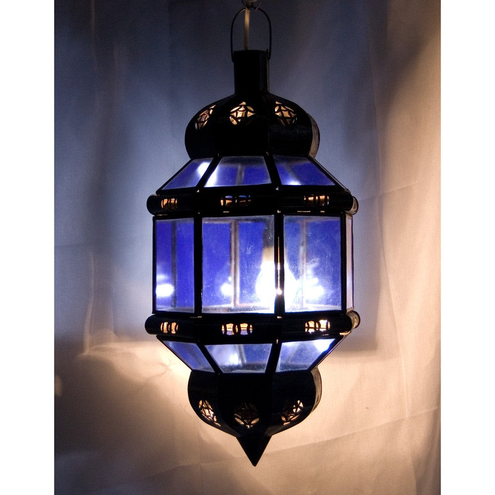 Lámpara Octogonal Andalusí- Varios Colores Transparente -NOVEDAD