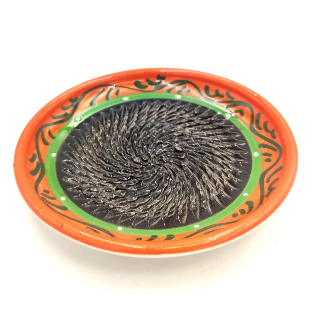 Platito Cerámica Rayador - Artesanía Granadina - Modelo Khadash