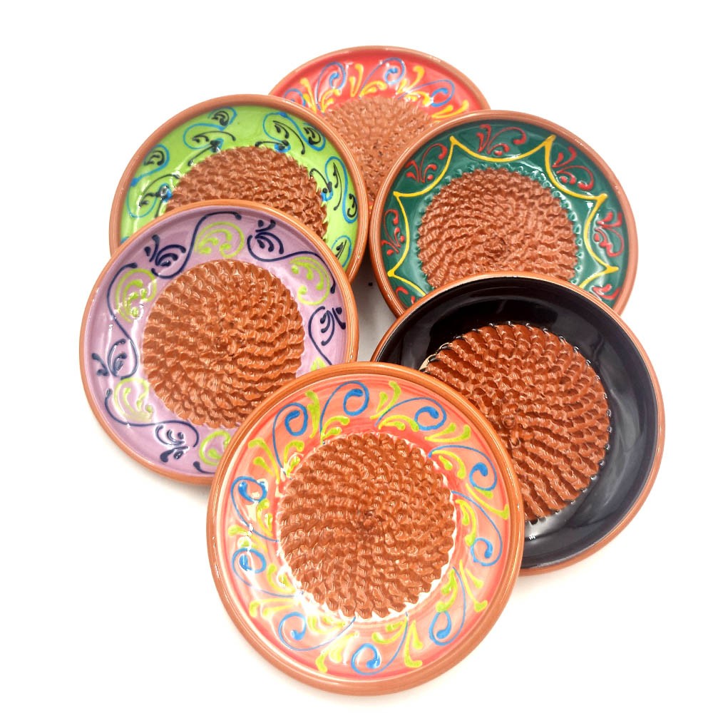 Platito Cerámica Rayador - Artesanía Granadina - Modelo Khadash