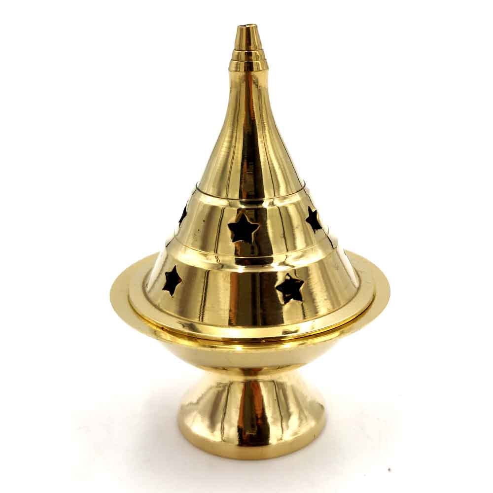 Incensario Botafumeiro quemador de incienso grano y Resinas - Modelo Makhrut