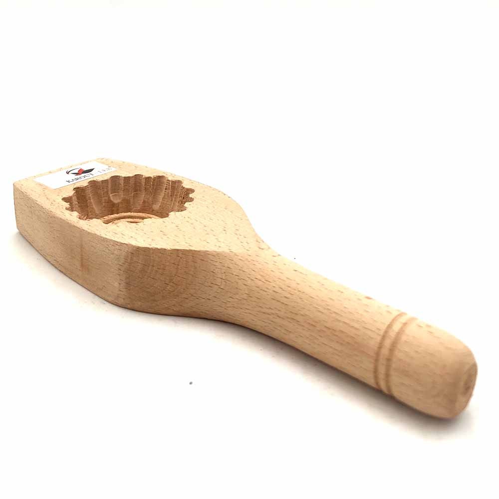 Cuchara de Madera Molde Galleta Maamul de Dátil Árabe - Modelo Miilakatun - Jaima Alkauzar