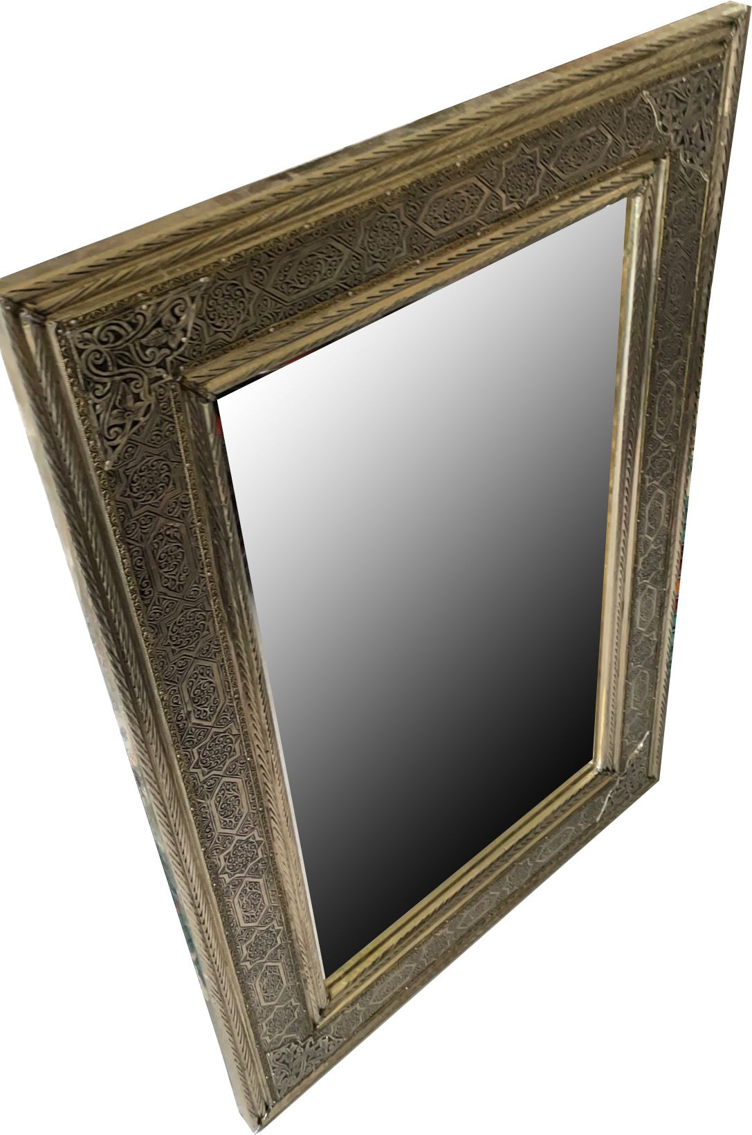 Espejo Decorativo Arabe - Alpaca Tallada - Modelo GENERALIFE