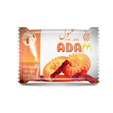 12 x Galletas Rellenas de Dátil - Maamul - Merienda Sana - Bolsita Individual - Marca Adam - 420gr