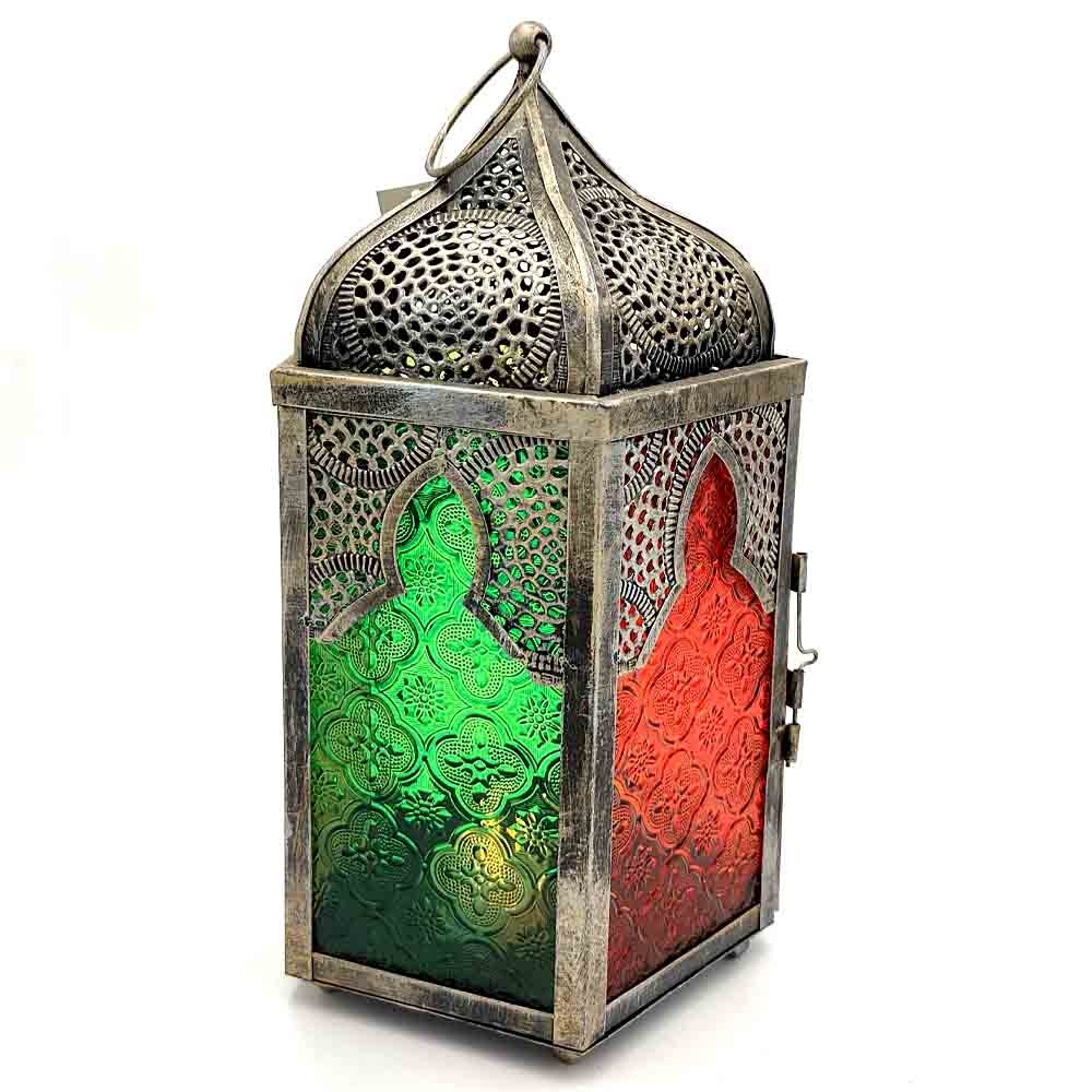 Lampara Portavelas Sobre Mesa - Decoración Oriental - Multicolor - MYL 986