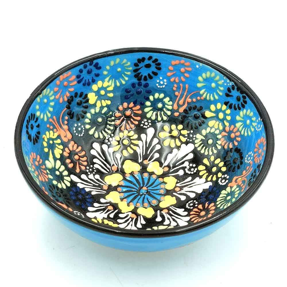 Cuenco bowl bol Turco nº 2 con Relieve - Artesanía Turca - Decoración Oriental - Modelo Anatolia Relieve