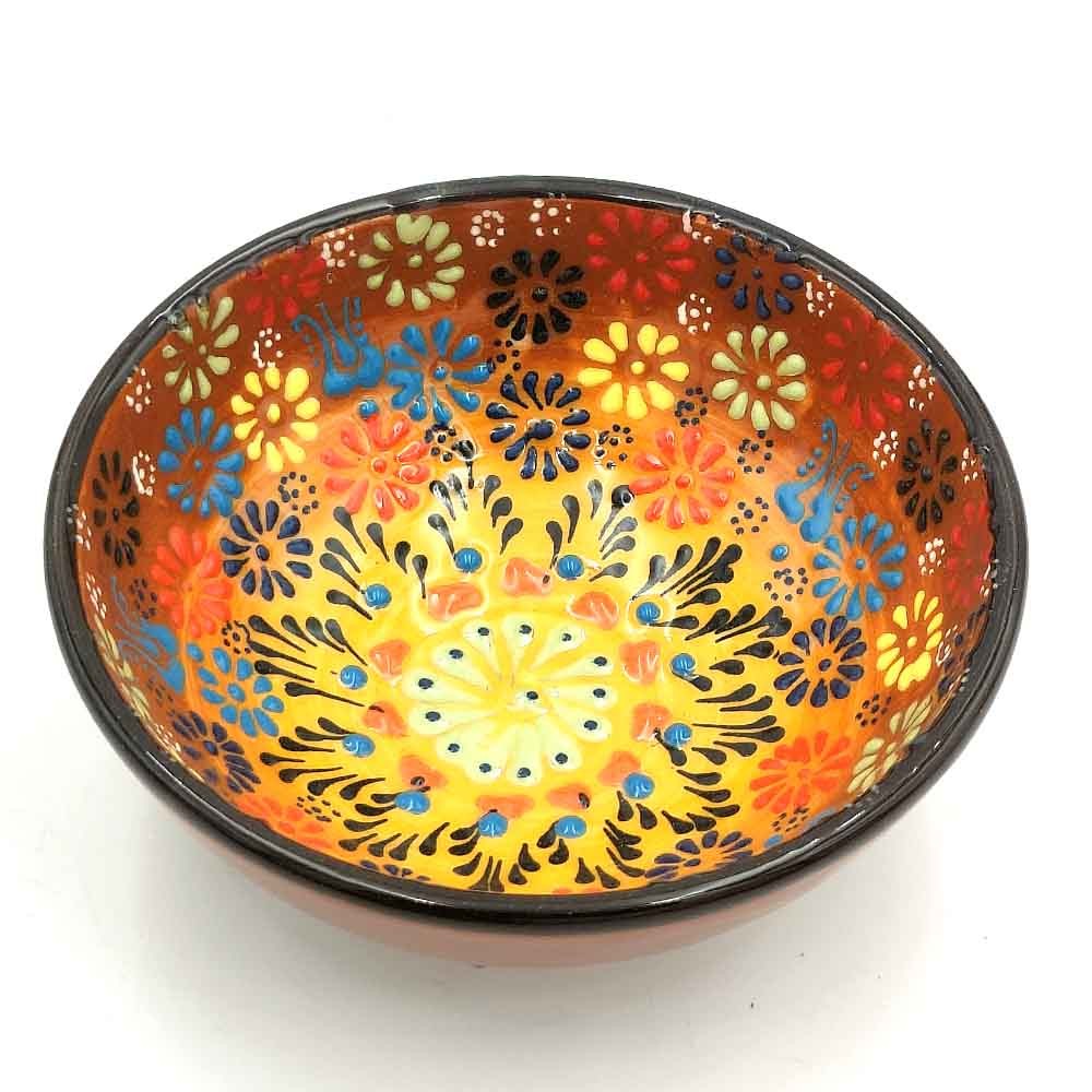 Cuenco bowl bol Turco nº 2 con Relieve - Artesanía Turca - Decoración Oriental - Modelo Anatolia Relieve