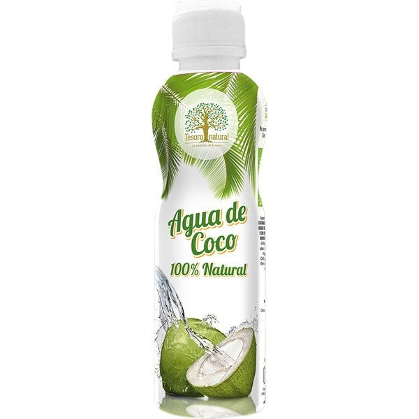Agua de Coco 100% Natural - 0% Azucares Añadidos - 500ml - Tesoro Natural