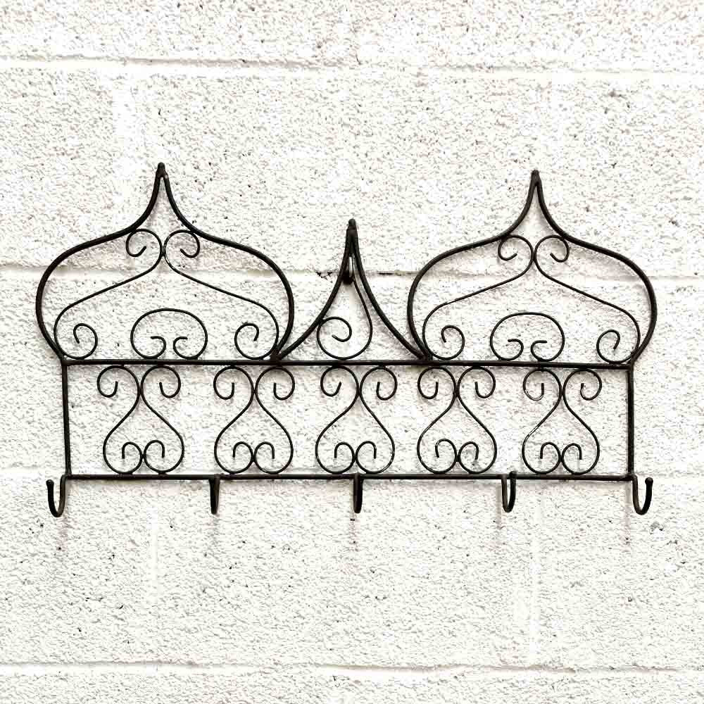 Perchero o colgador Forja - 5 brazos - Árabe Marroquí - Modelo RAFUF