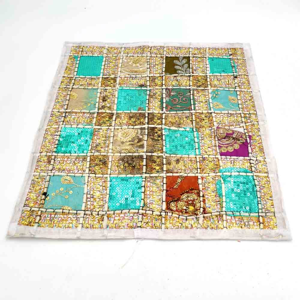 Cojín 40cm Trazados Brillantes -Algodón- Varios Colores -NOVEDAD