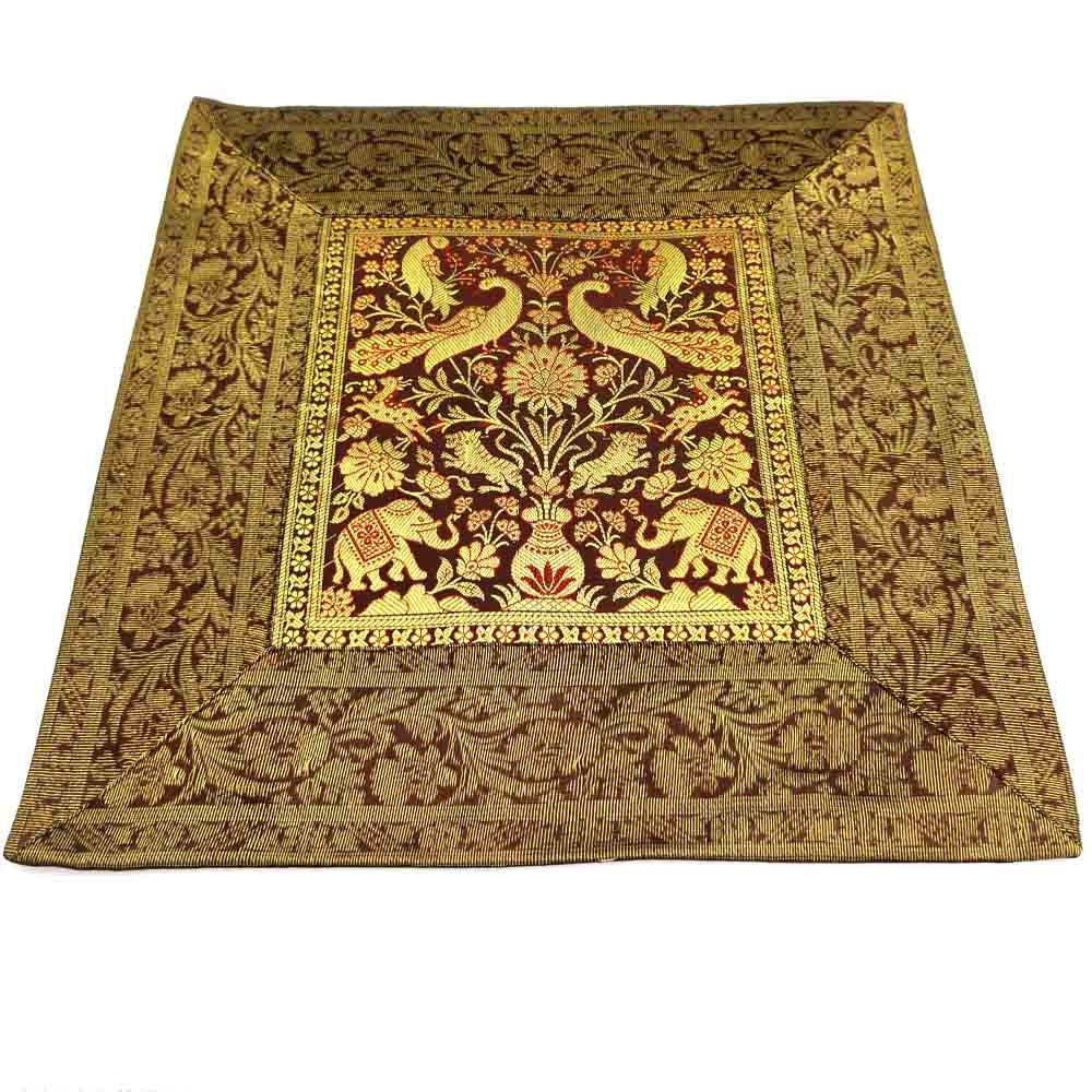 Cojín Seda Animales Sagrados 45cm-Varios Colores-Diseño Oriental