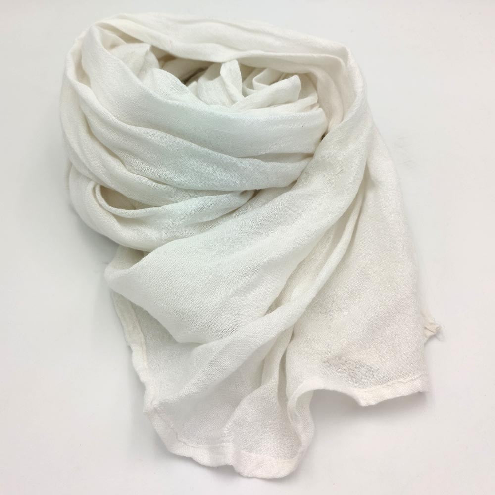 Fular Turbante Bufanda 100% Algodón Sahara Desierto Trekking Tipo Gasa - 180cm x 80cm