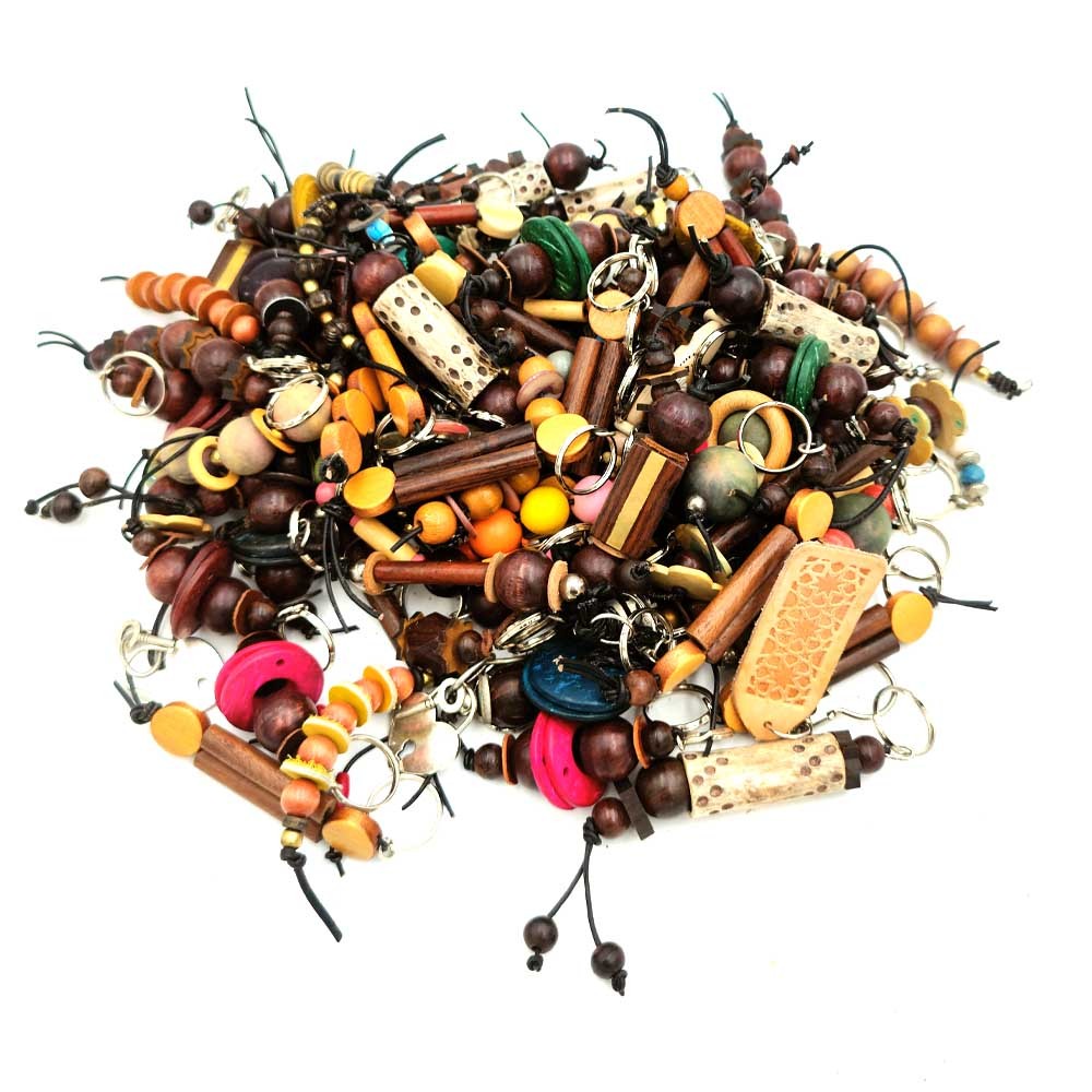 Llavero Sorpresa Artesanal - Ideal Regalo Muy Original - Material Reciclado - Modelo Mufayaa