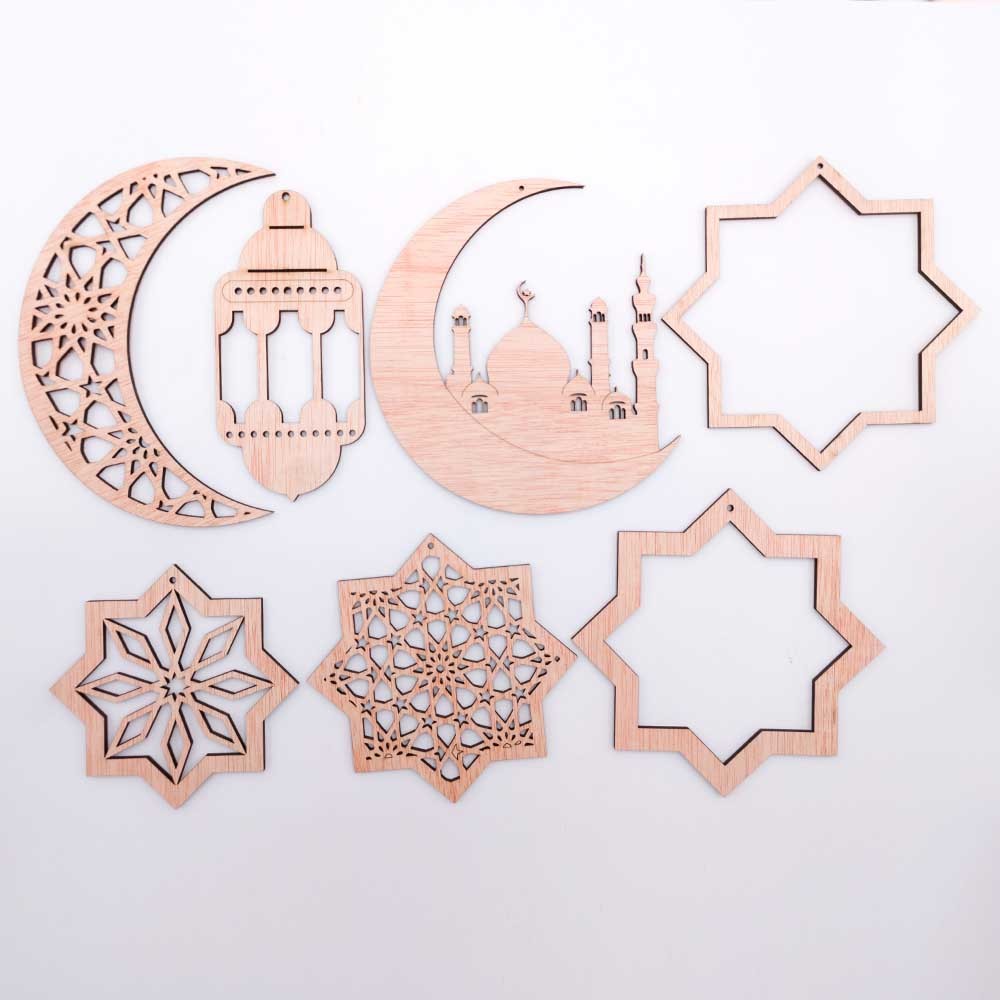 Celosia Decoración del Hogar Ramadan Eid Fits Adha Islam - Decoración Islámica -