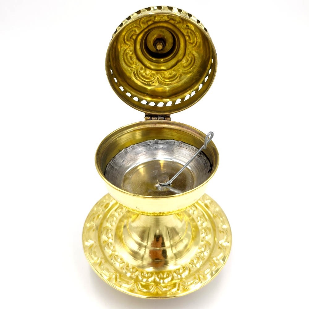 Incensario Quemador Metal - Artesanía Marroquí - Modelo Rakika