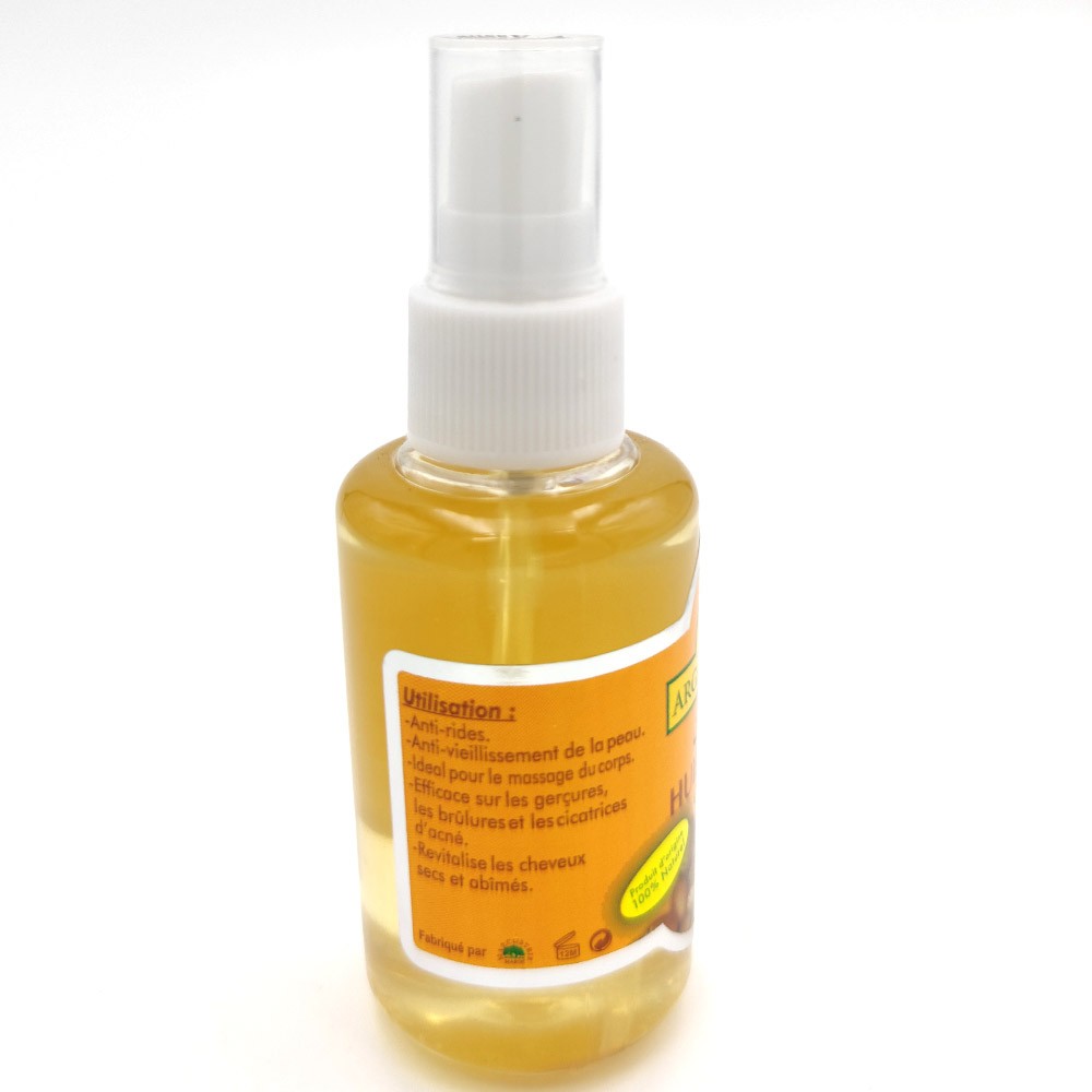 Aceite Argan Bio 100% Natural - Argan Du Maroc Anti Arrugas Rejuvenecedor - Cosmética Marroquí - Pulverizador 50ml