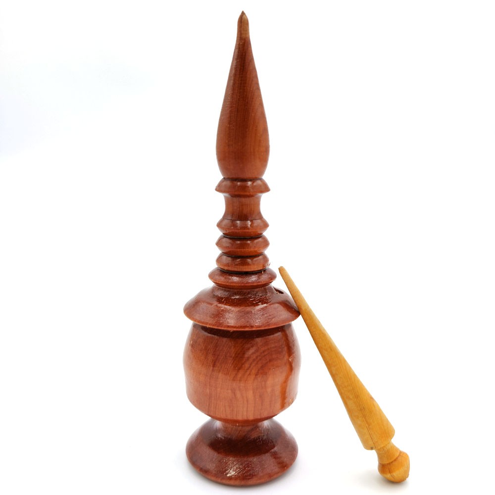 Porta Recipiente Colirio Kohl kuhul - Madera - Recipiente Khol Marroquí