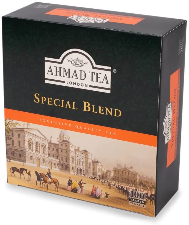 Ahmad Tea Special Blend 100 Bolsitas de Te Negro Aromatizado con Bergamota - 200gr