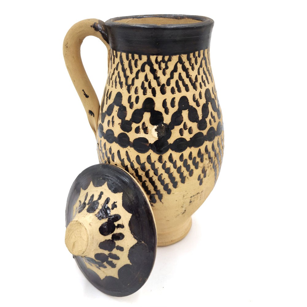 Jarra o florero Cerámica Marroquí Terracota Natural Bereber - Desinfectante Natural - Refrescante - Modelo Kitran