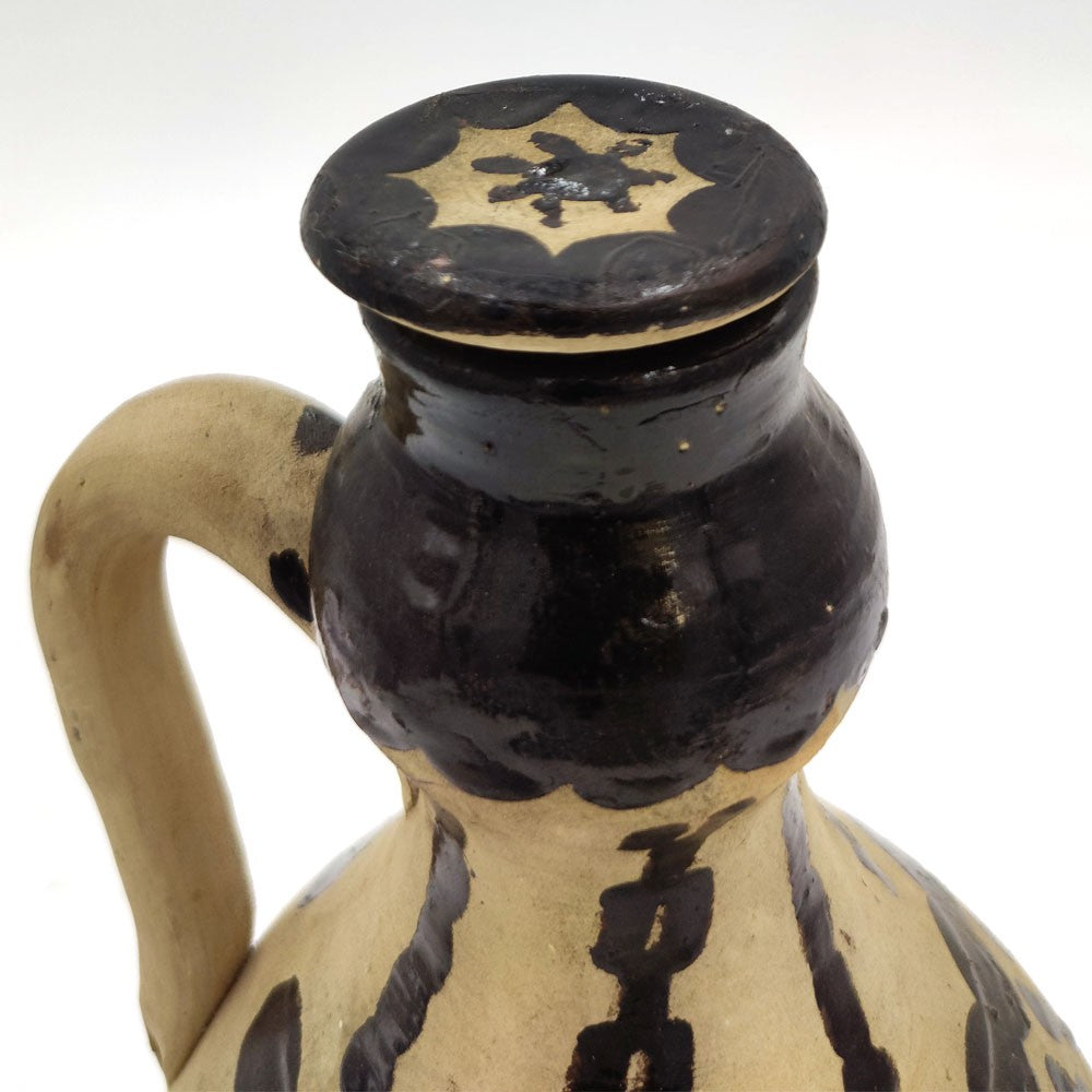 Jarra o florero Cerámica Marroquí Terracota Natural Bereber - Desinfectante Natural - Refrescante - Modelo Kitran nº 2