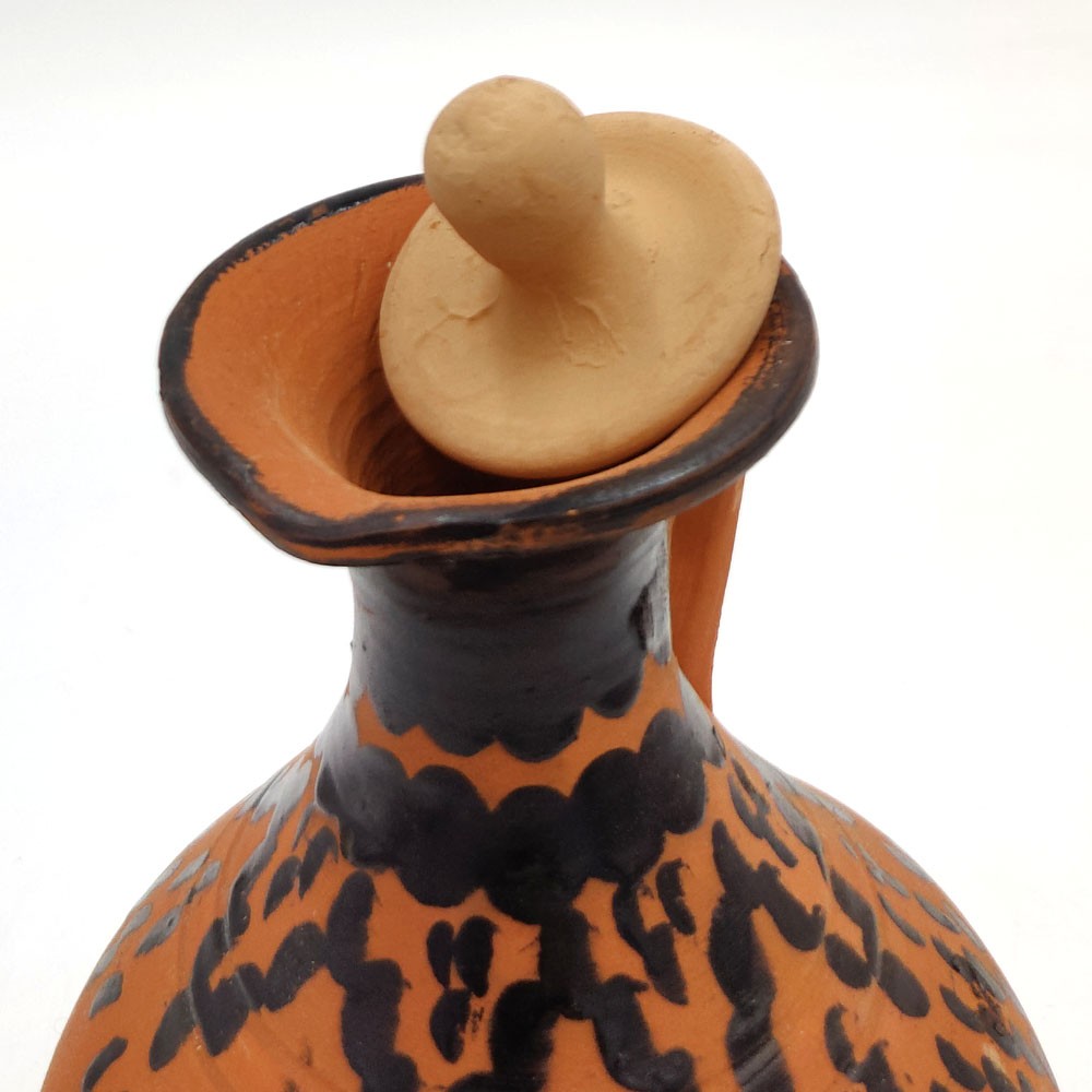 Jarra o florero Cerámica Marroquí Terracota Roja Natural Bereber - Desinfectante Natural - Refrescante - Modelo Kitran nº 3