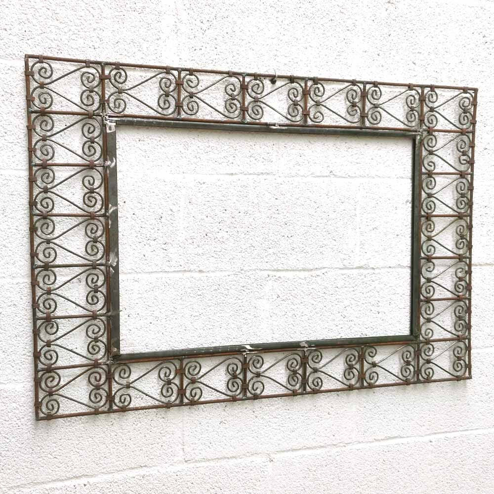 Marco de Espejo Marroquí Horizontal o Vertical Forja Artesanía Decoración Árabe Modelo Miraatun Hadid