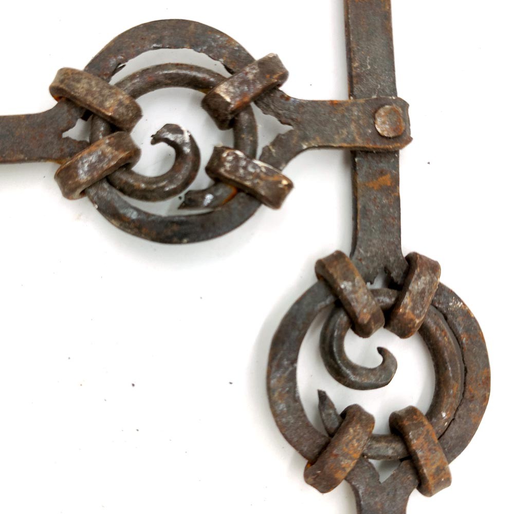 Perchero Forja Artesanal - Artesanía Marroquí - Estilo Andalusí - Modelo Xauen