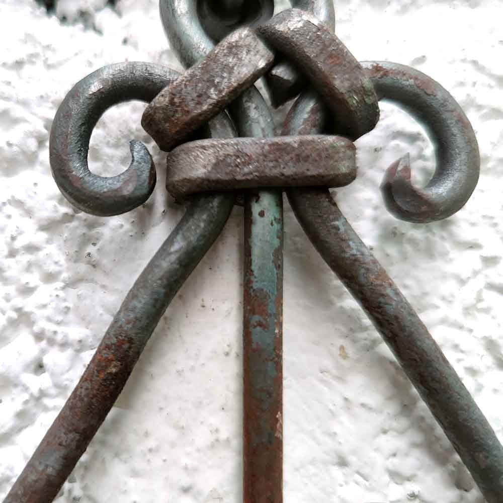 Perchero Colgador Arabe Forja - Decoración Andalusí-Artesania Marroquí - Modelo WAHID Hadid