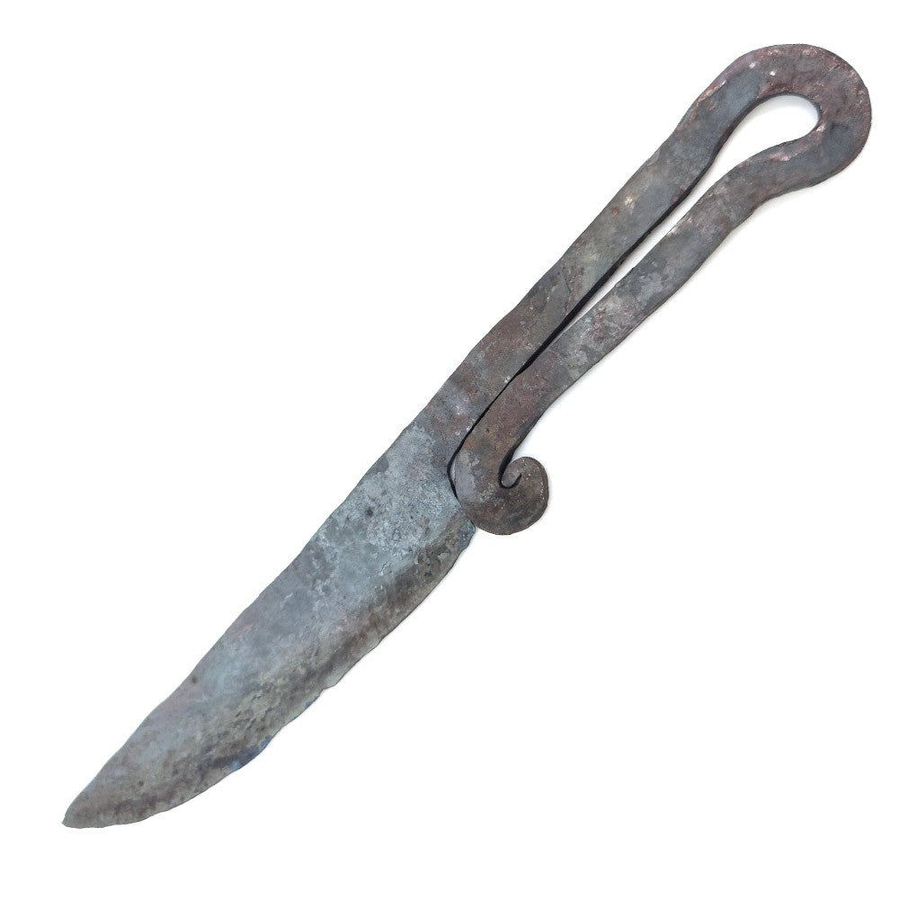 Cuchillo Daga Forjada Estilo Rustico Decorativa Modelo Skkinshauni