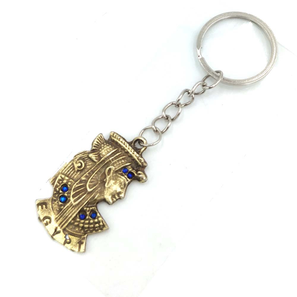 Llavero Egipto Reina Cleopatra Egipcia Antiguo Egipto Souvenir Artesanía Modelo Cleopatra