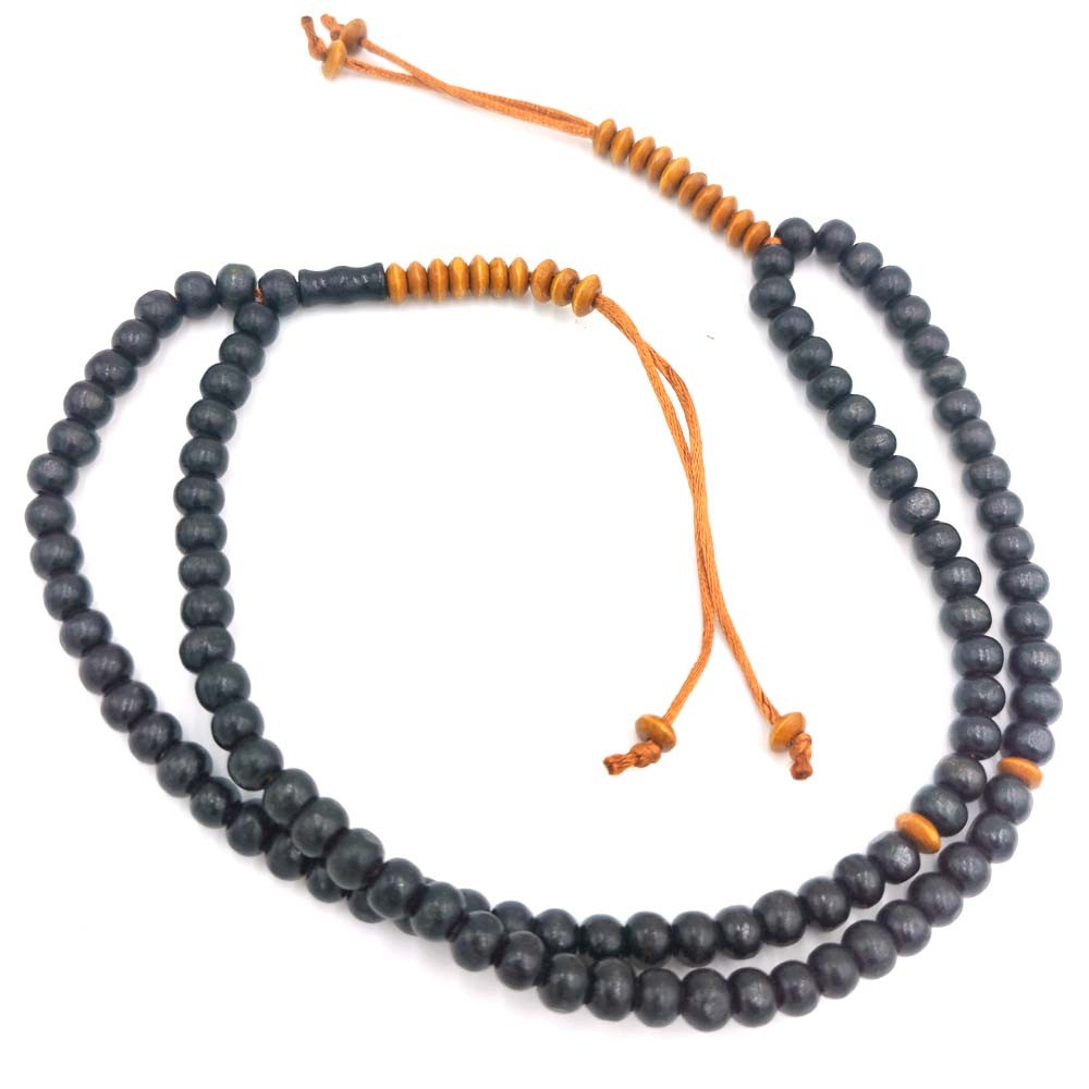 Tasbih Masbaha Rosario Islámico Artesanía Egipcia Madera Teka 99 Cuentas