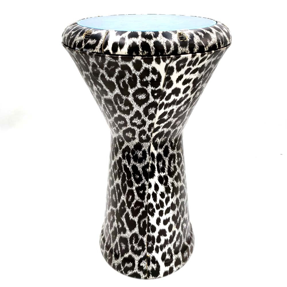 Darbuka Profesional Egipto Alejandría + Funda + Parche de Recambio - Modelo Alnamir Al'abyad