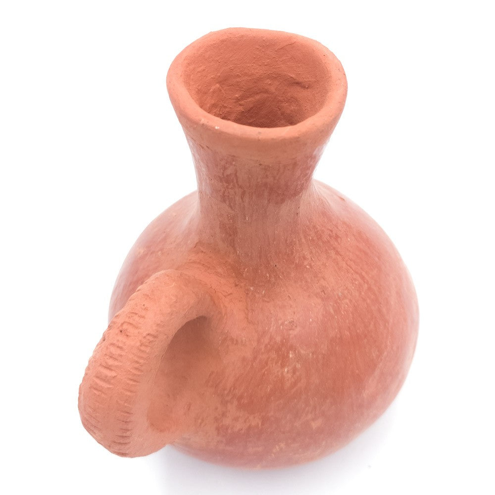 Jarron o Jarra Florero Arcilla Oued Laou Artesanía Marroquí