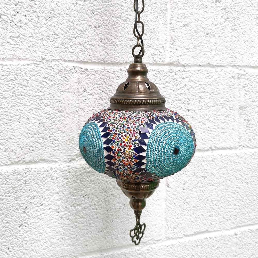 Lampara Interior Turca Cristal Metal Techo Mosaico Colgante Decoración Otomana Modelo Daire