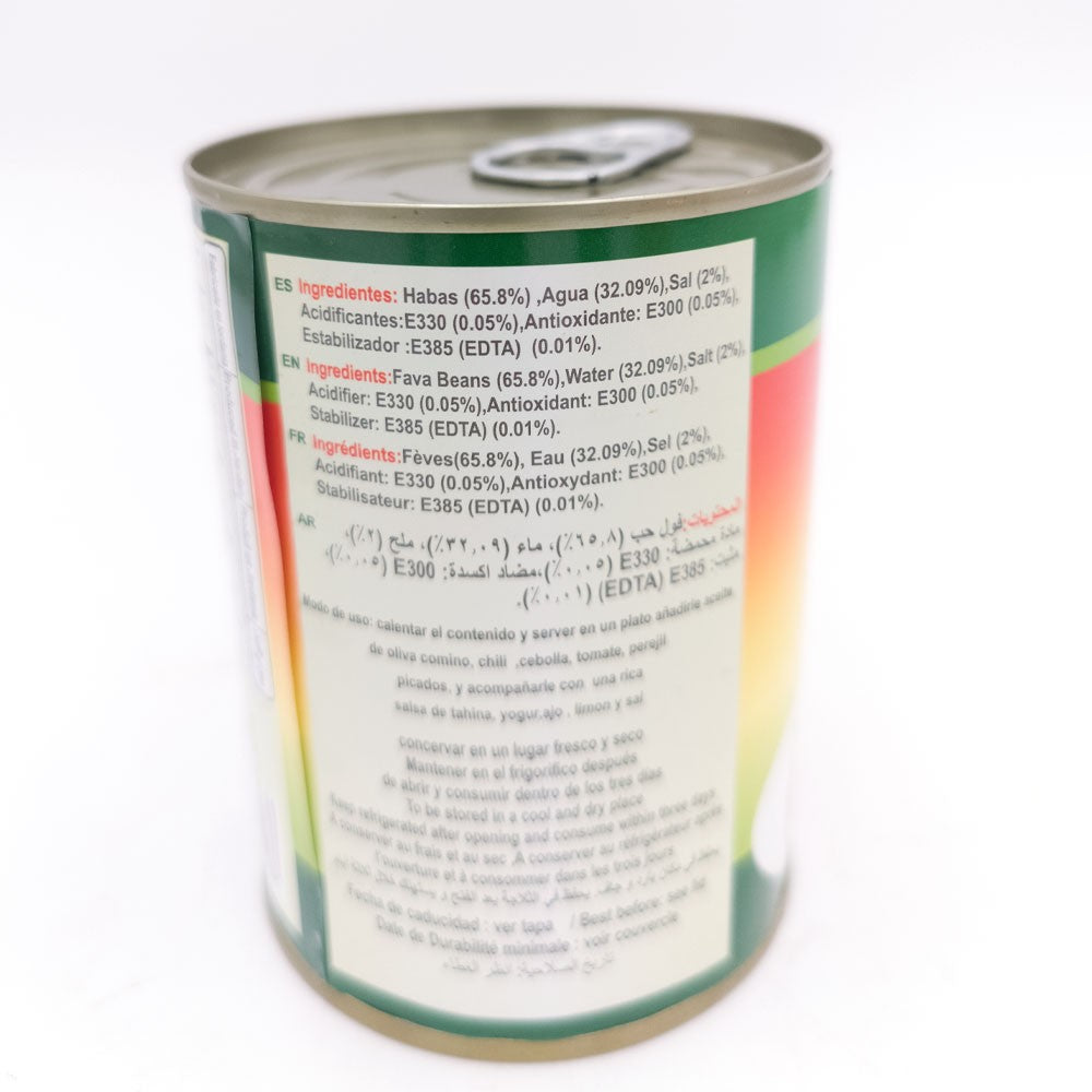 Habas en Conserva - Abre Facil - 1ª CALIDAD - Halal Foul Modamas