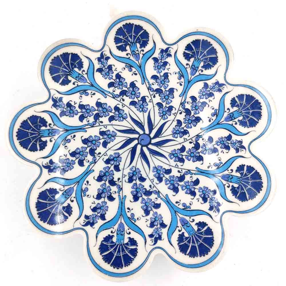Salvamanteles Cerámica Turca Azul Blanco SURTIDO Modelo ASHAR 2
