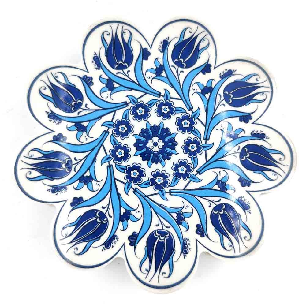 Salvamanteles Cerámica Turca Azul Blanco SURTIDO Modelo ASHAR 2