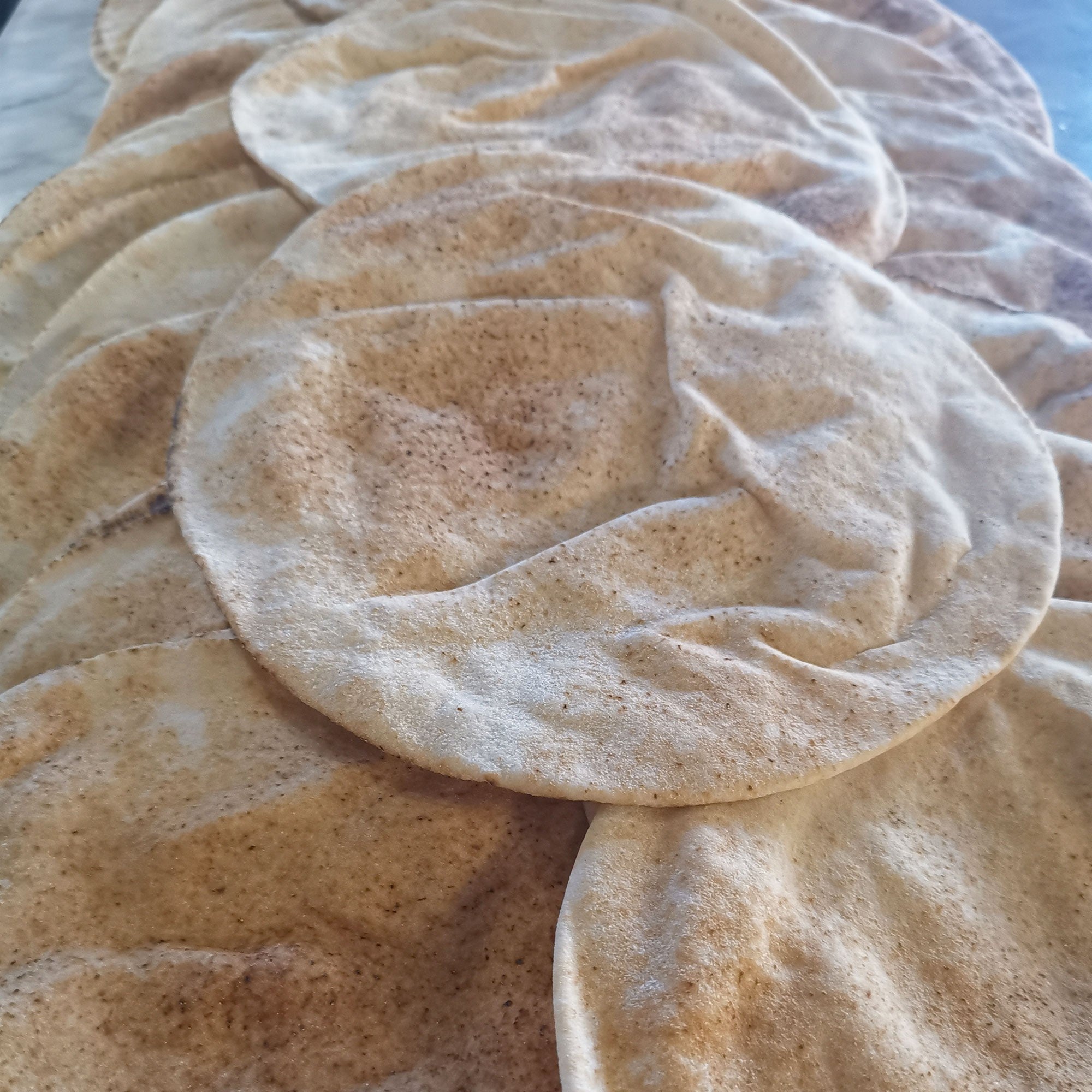 Pan de Pita Artesano - Kebab - Shawarma - Bolsa con 5 Unidades