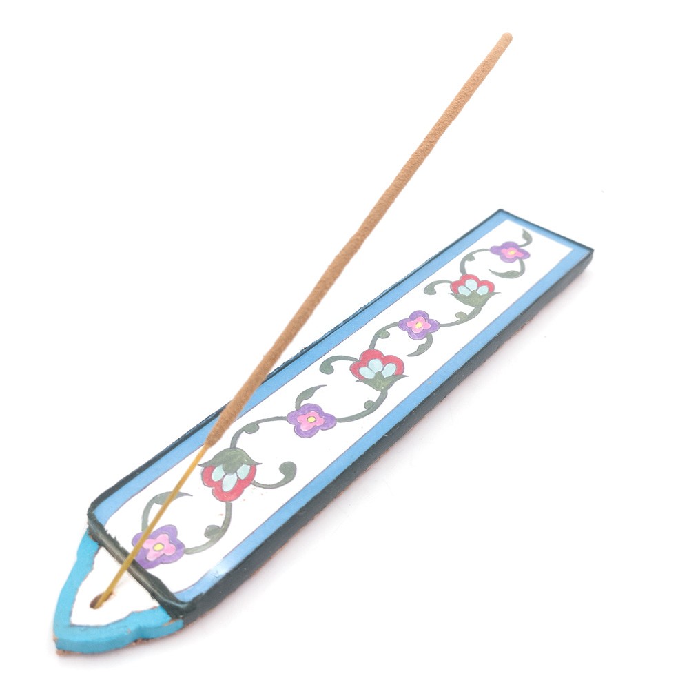 Tablilla Quemador Incienso Varillas Andalusí Decorativo Estilo Vintage 100% Artesanal - Modelo Razzak 2