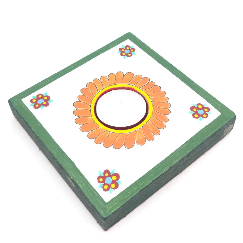 Porta velas Andalusí Decorativo Estilo Vintage 100% Artesanal - Modelo Razzak