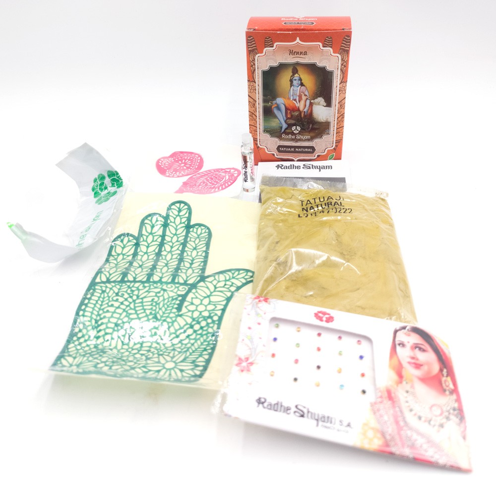 Kit Tatuaje Henna - Mehndi Magic - Tattoo - Gran Calidad